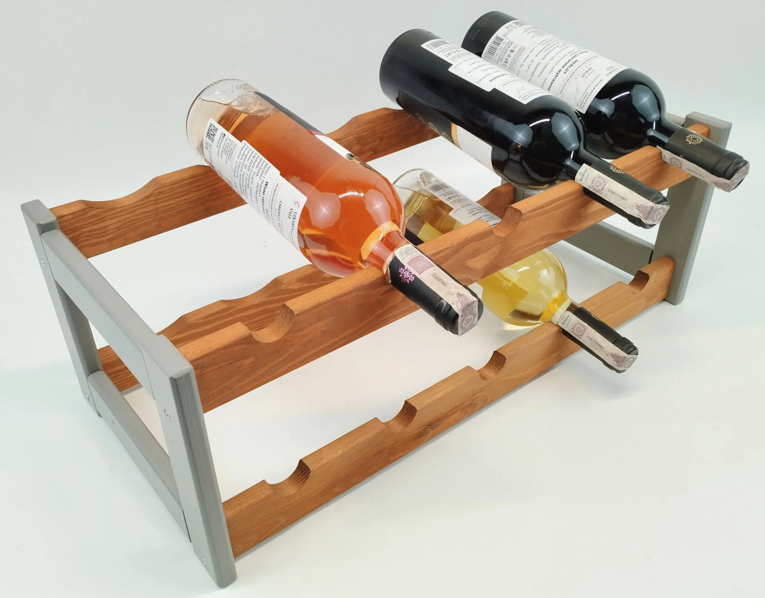 REGAŁ NA WINO 2x5 - obrazek 5