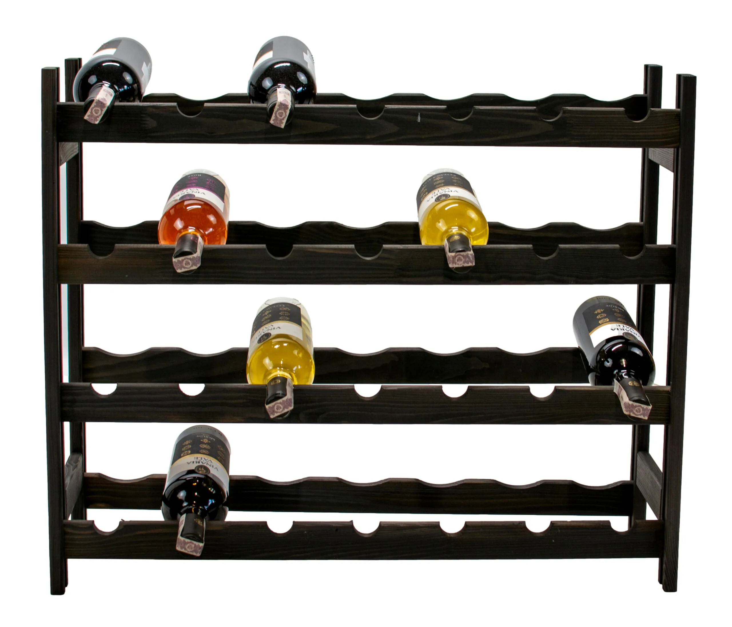 REGAŁ NA WINO 28 BUTELEK - obrazek 2