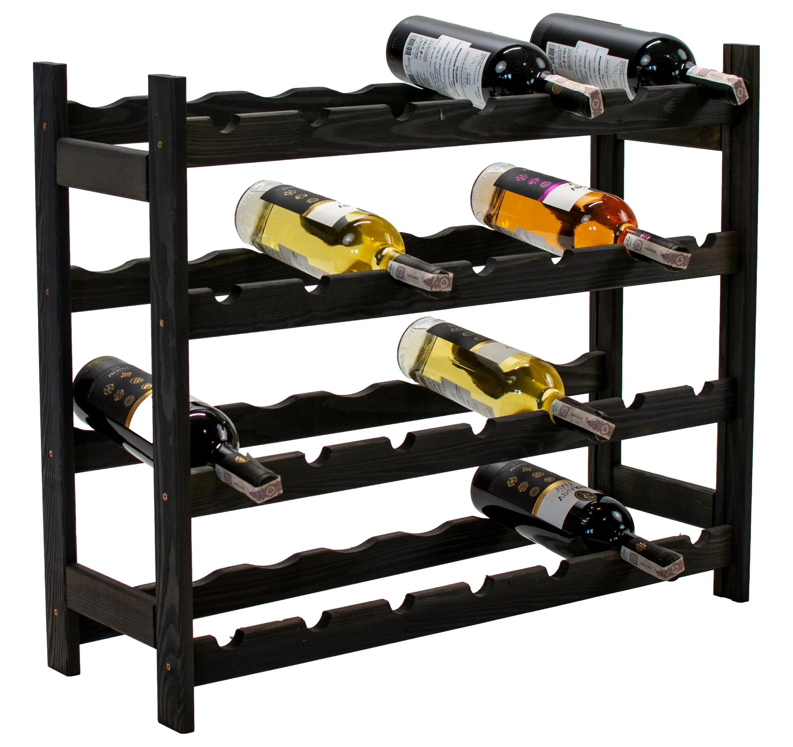 REGAŁ NA WINO 28 BUTELEK