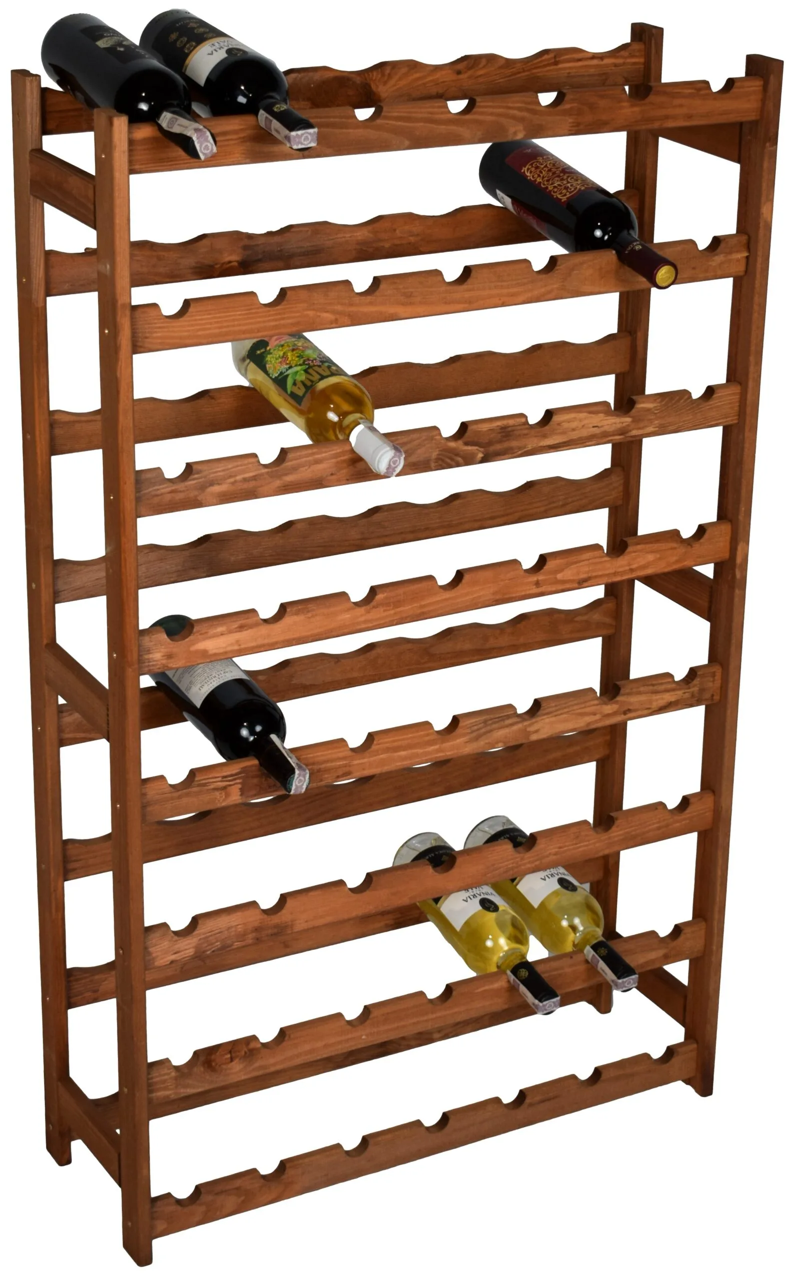 REGAŁ NA WINO 56 BUTELEK