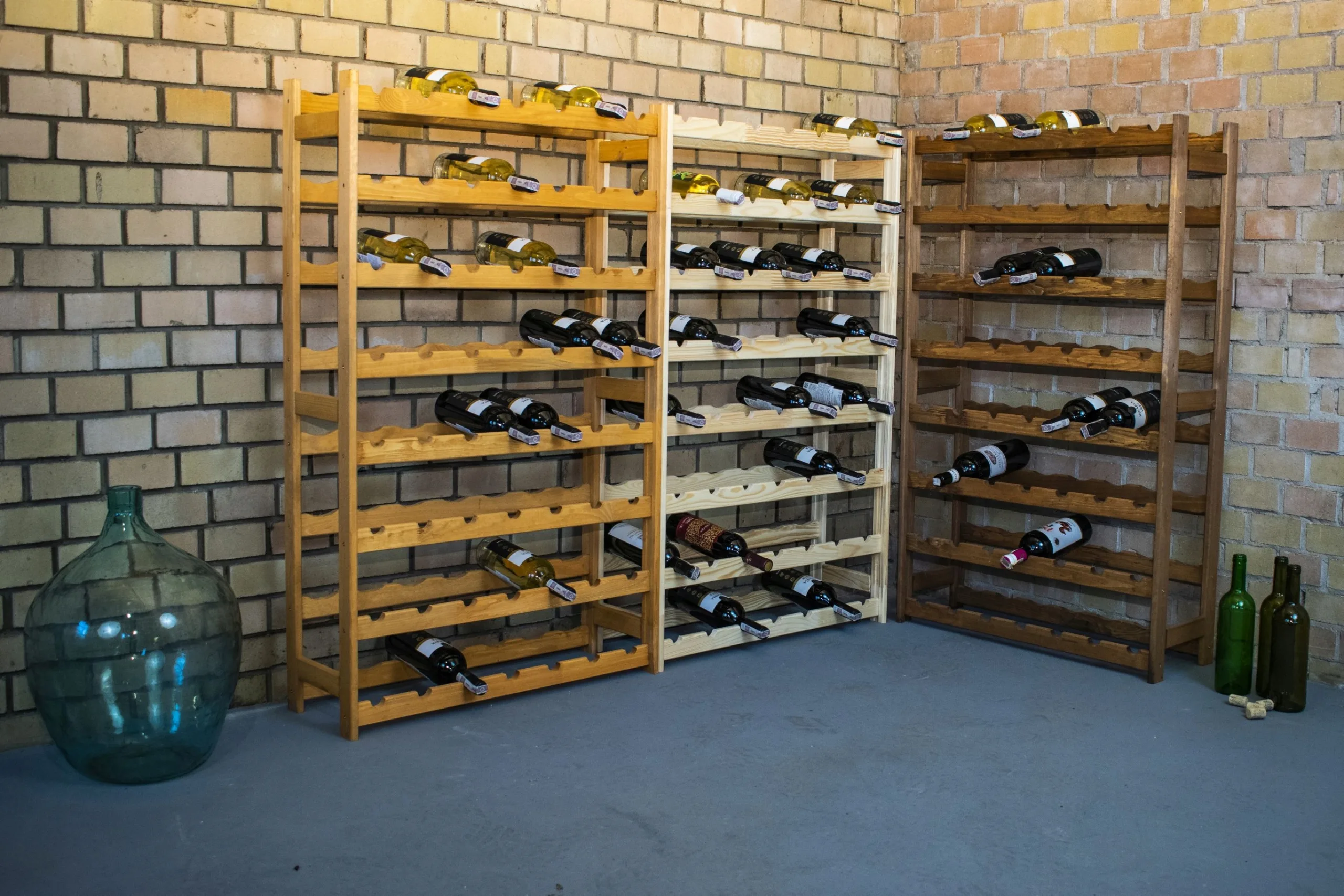 REGAŁ NA WINO 56 BUTELEK - obrazek 6