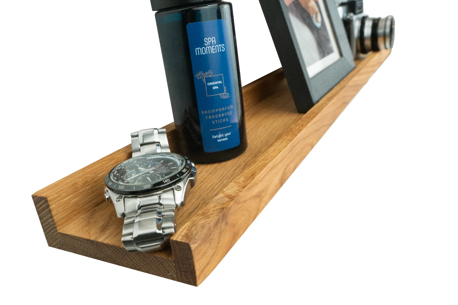 PÓŁKA DĘBOWA "U" 60 CM - obrazek 2