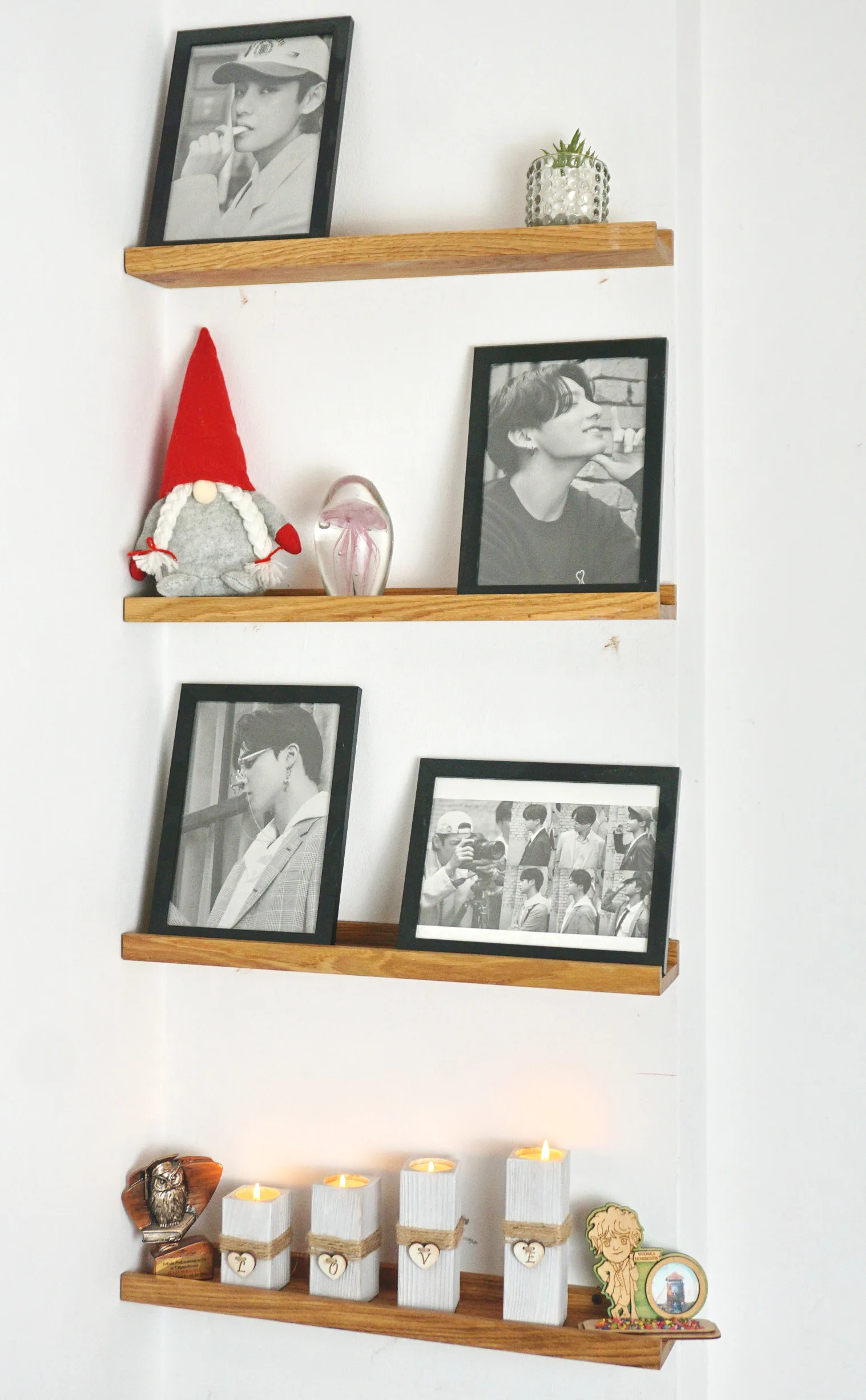 PÓŁKA DĘBOWA "U" 60 CM - obrazek 4